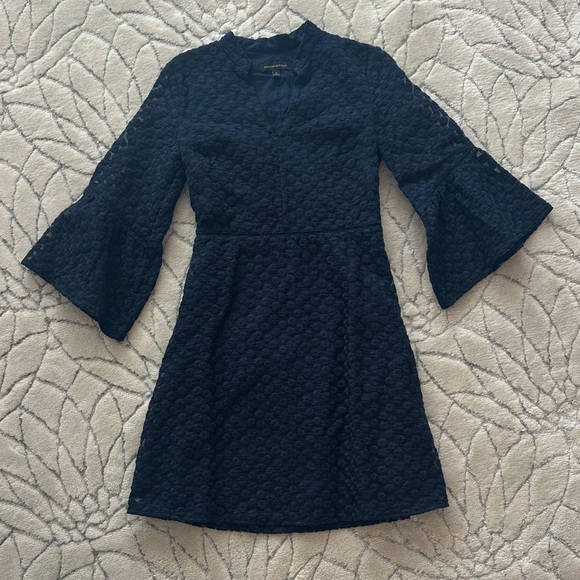 Banana Republic Midnight Blue Asymmetrical Dress - Picture 1 of 10